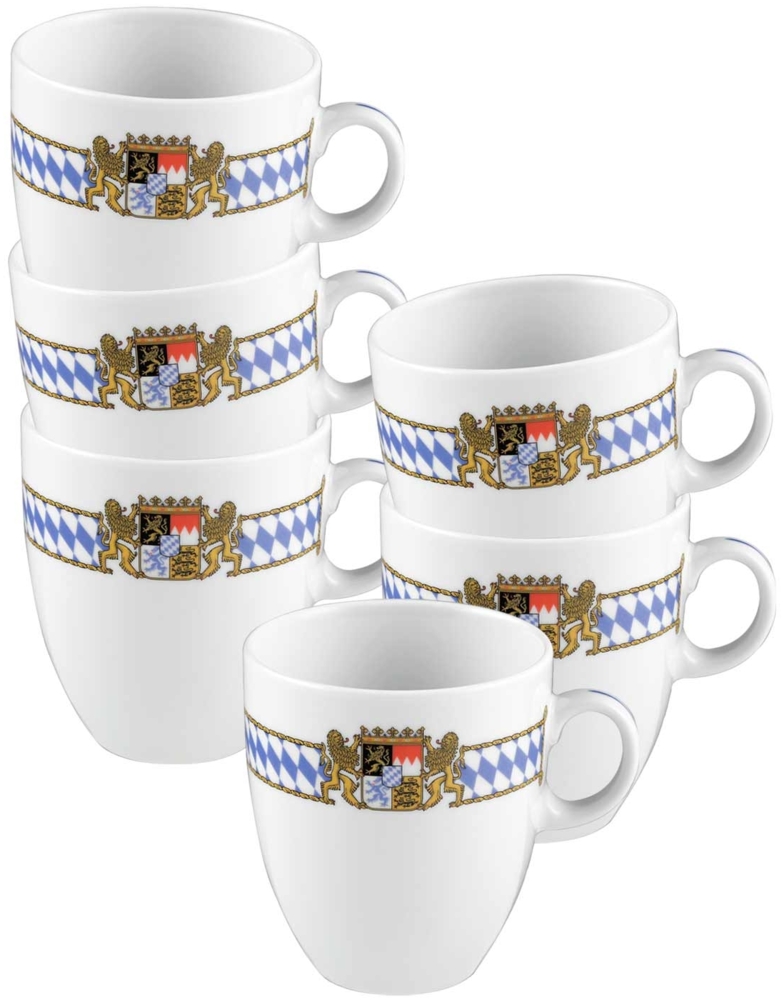 Seltmann Weiden Compact Bayern Becher 0,40 l 6er Set Bild 1