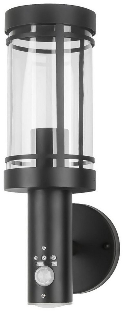 Grafner® Edelstahl Wandlampe mit Bewegungsmelder Anthrazit WL11003 Wandleuchte Bild 1