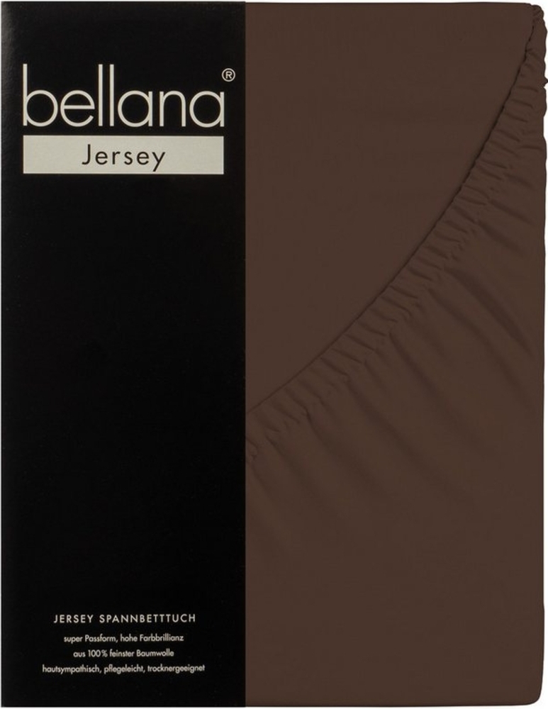 bellana Spannbettlaken Bellana jersey, Jersey, Gummizug: rundum, (1 Stück), 120g/m², 100% Baumwolle Bild 1
