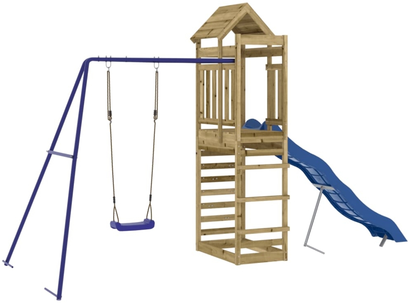 vidaXL Spielturm Imprägniertes Kiefernholz 3156975 Bild 1