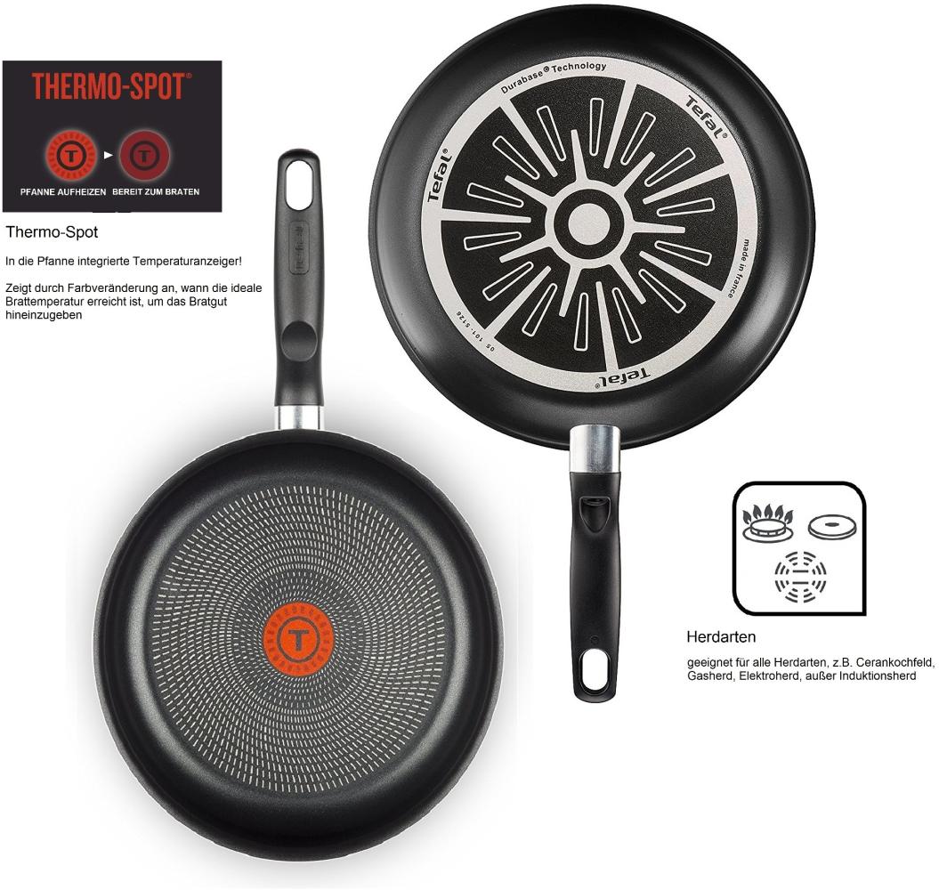 Tefal B30109 ExtraGlide Bratpfanne 30cm Antihaftbeschichtet, Pfanne Bild 1