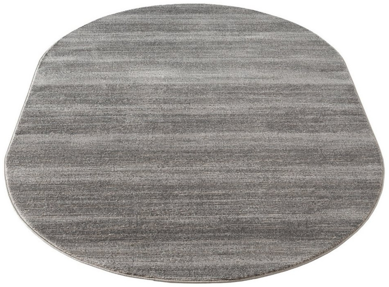 Carpetilla Designteppich Designer Wohnzimmer Teppich abstrakte Oval Musterung modern Grau, Rechteckig, Höhe: 12 mm Bild 1