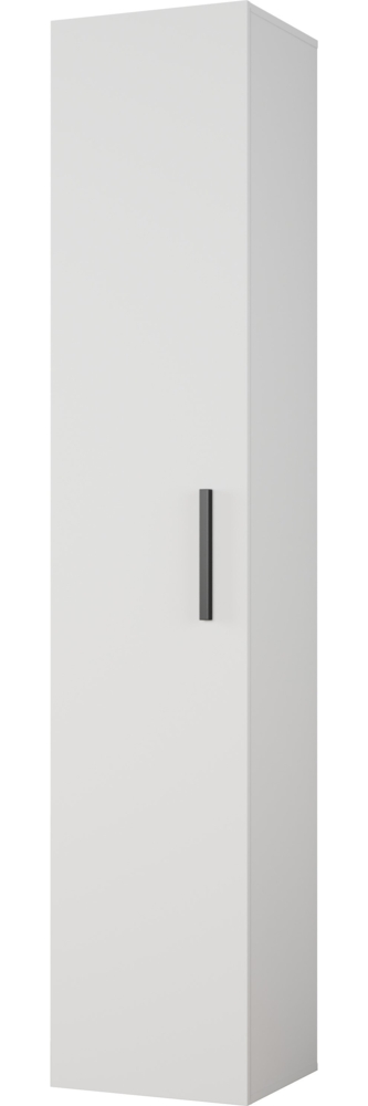 AX LIVING Schmaler Garderobenschrank Rosanno IVR – 40 cm Breite, Weiß Bild 1