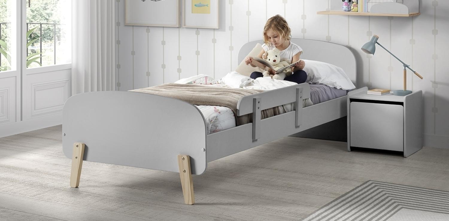 Kiddy Set für das Schlafzimmer von Ihren Kinder in Hellgrau Bild 1