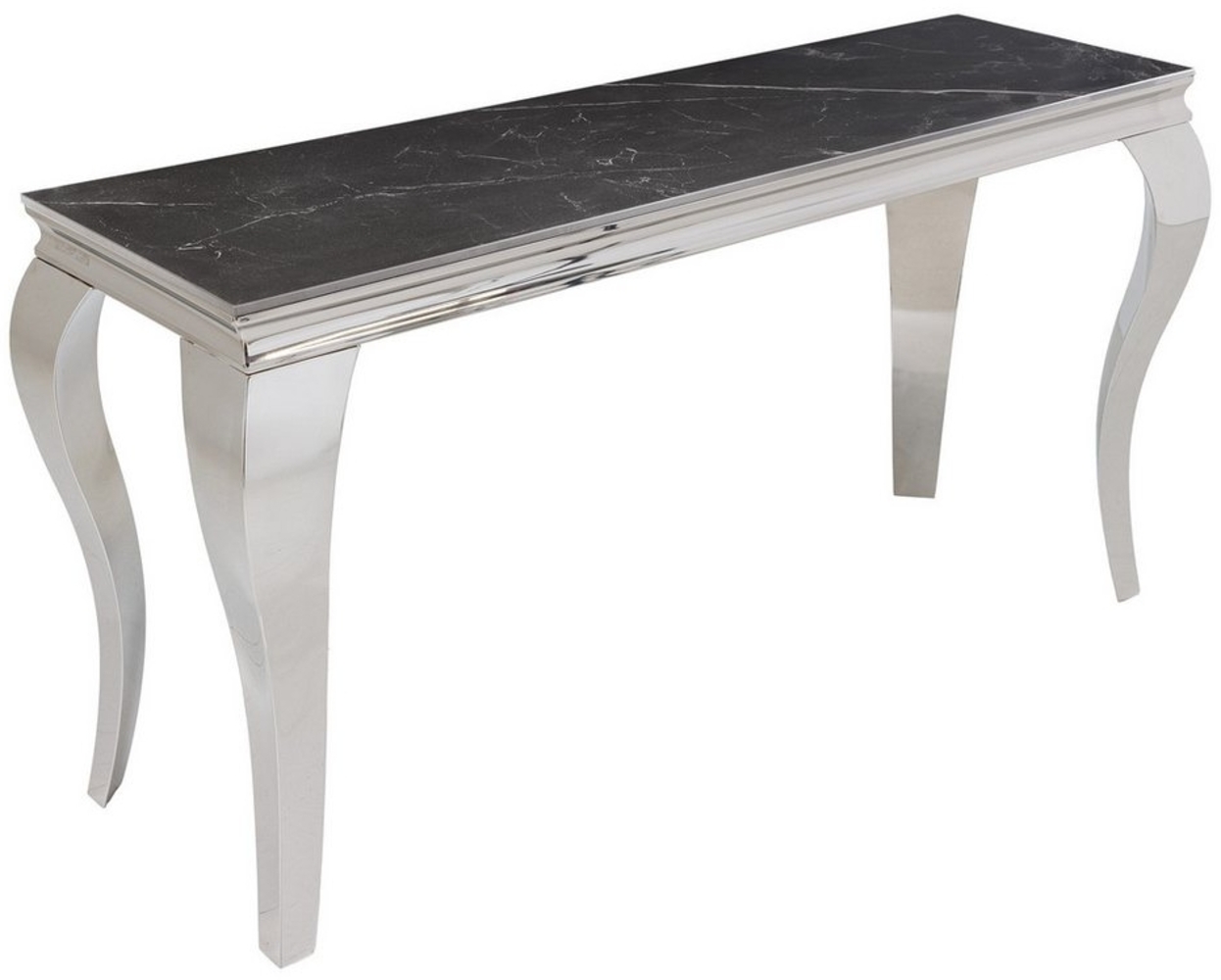 riess-ambiente Konsolentisch MODERN BAROCK 140cm schwarz / silber (Einzelartikel, 1-St) Bild 1