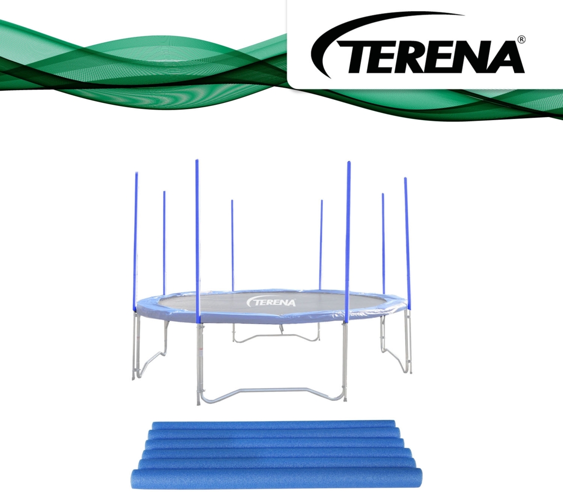 Terena® 8 Polster für Sicherheitsnetz - Stangenschutz für Trampoline Bild 1