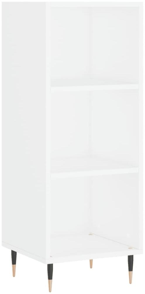 vidaXL Sideboard Weiß 34,5x32,5x90 cm Holzwerkstoff 828708 Bild 1