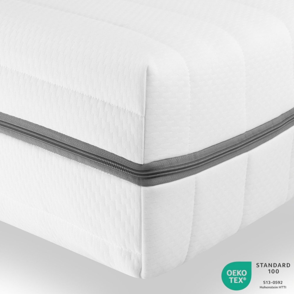 Orthopädische Kaltschaummatratze - Matratze 100x200 7 Zonen, Höhe 18cm, Matratze H4, Kaltschaummatratze 100x200 Bild 1