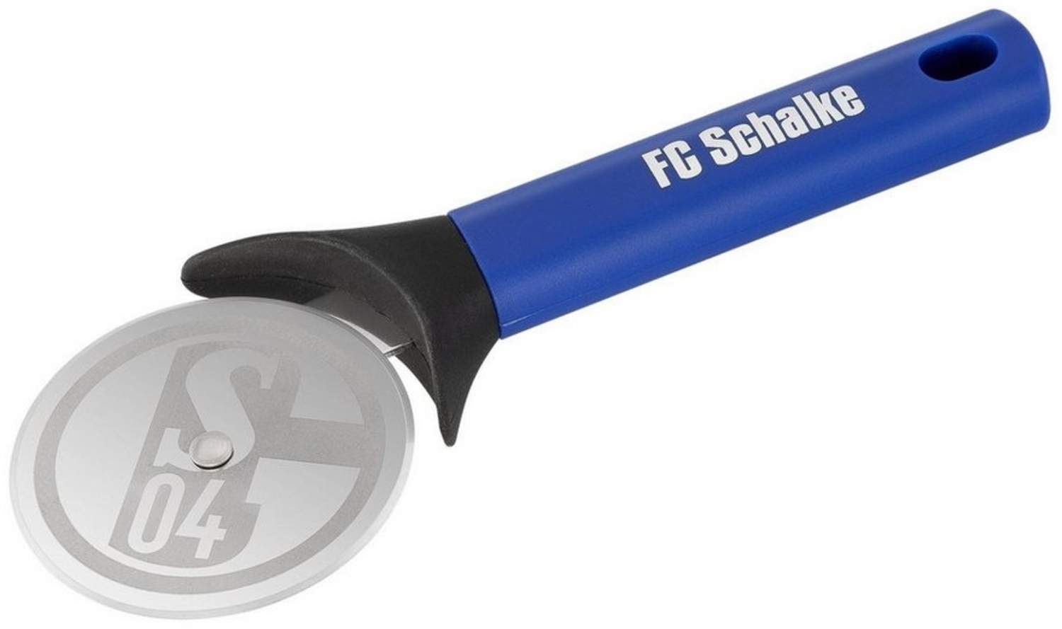 FC Schalke 04 Pizzamesser Pizza-Schneider (1 Stück) Bild 1