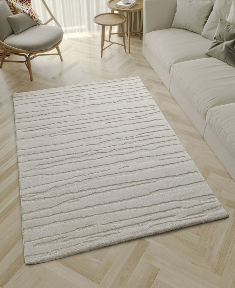 the carpet Teppich Everest, rechteckig, Höhe: 14 mm, moderner Wohnzimmer Teppich hohe Flordichte Bild 1