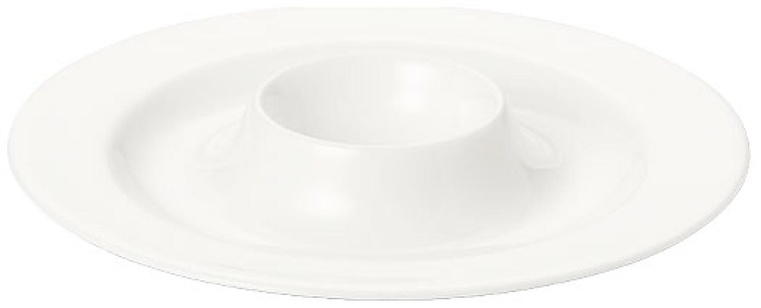 Dibbern Fine Bone China Weiss Classic Eierbecher flach Bild 1