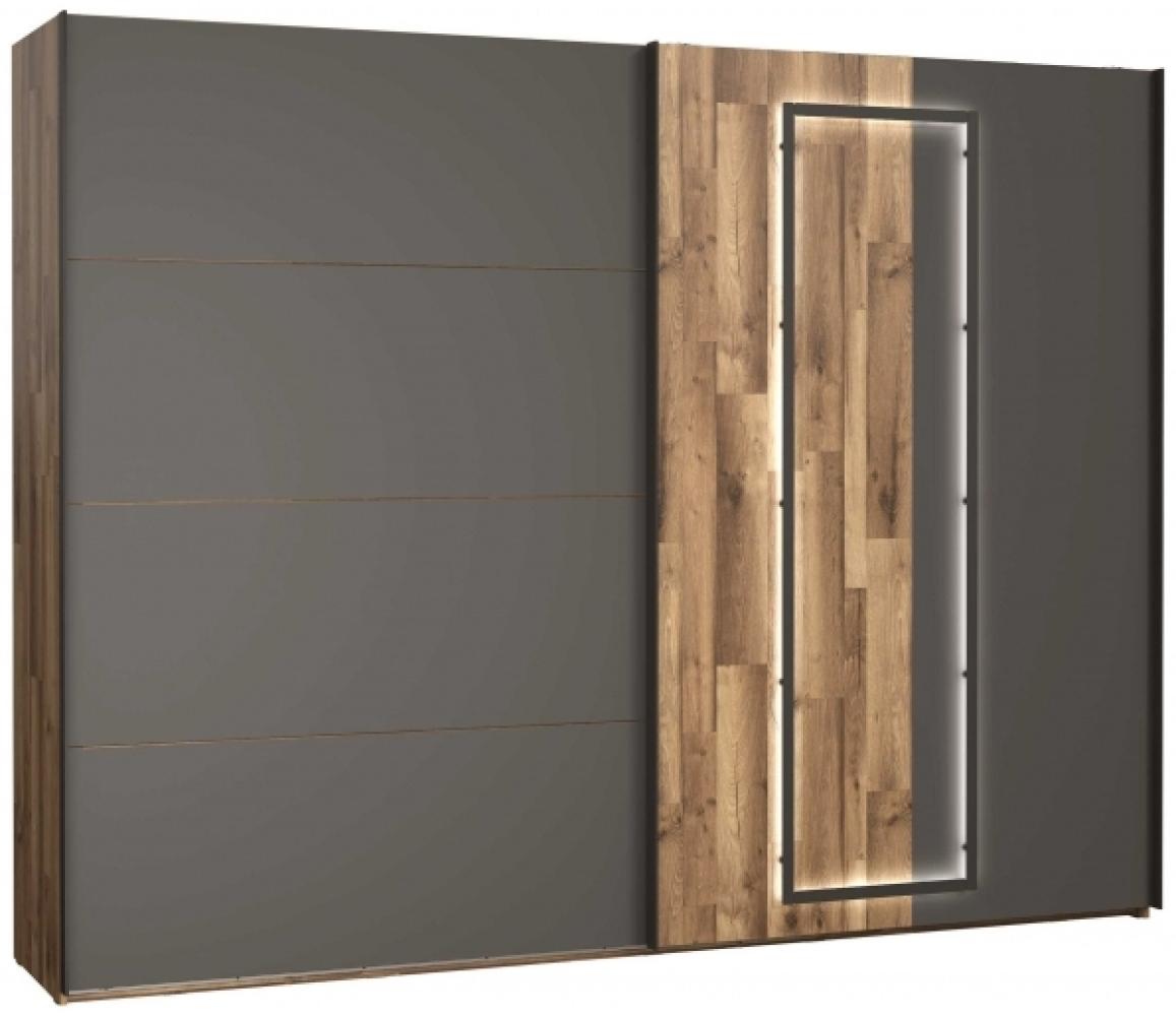 'Sirius Black' Schwebetürenschrank, ca. 270 cm Bild 1