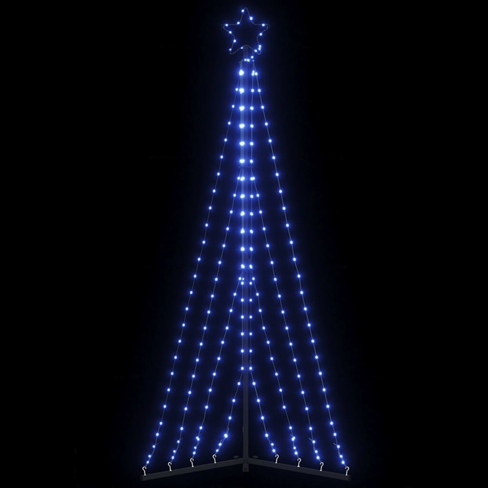 Weihnachtsbaum-Beleuchtung 339 LEDs Blau 187 cm 4016430 Bild 1