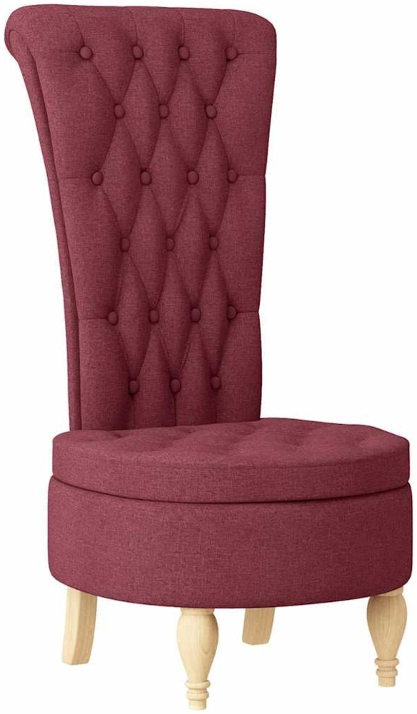 vidaXL Schlafsessel Weinrot 56,5 x 70 x 110 cm Stoff 42020681 Bild 1