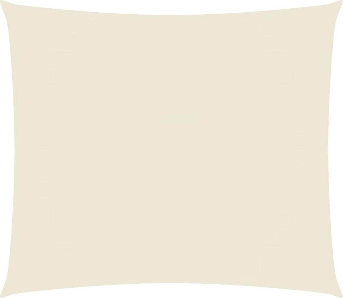 vidaXL Sonnensegel Oxford-Gewebe Rechteckig 2x2,5 m Creme 135199 Bild 1