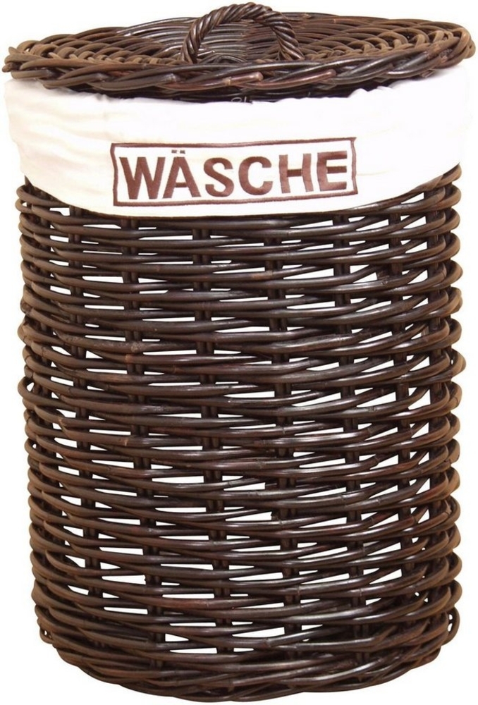 Home affaire Wäschekorb, Rattangeflecht, Höhe 65 cm Bild 1