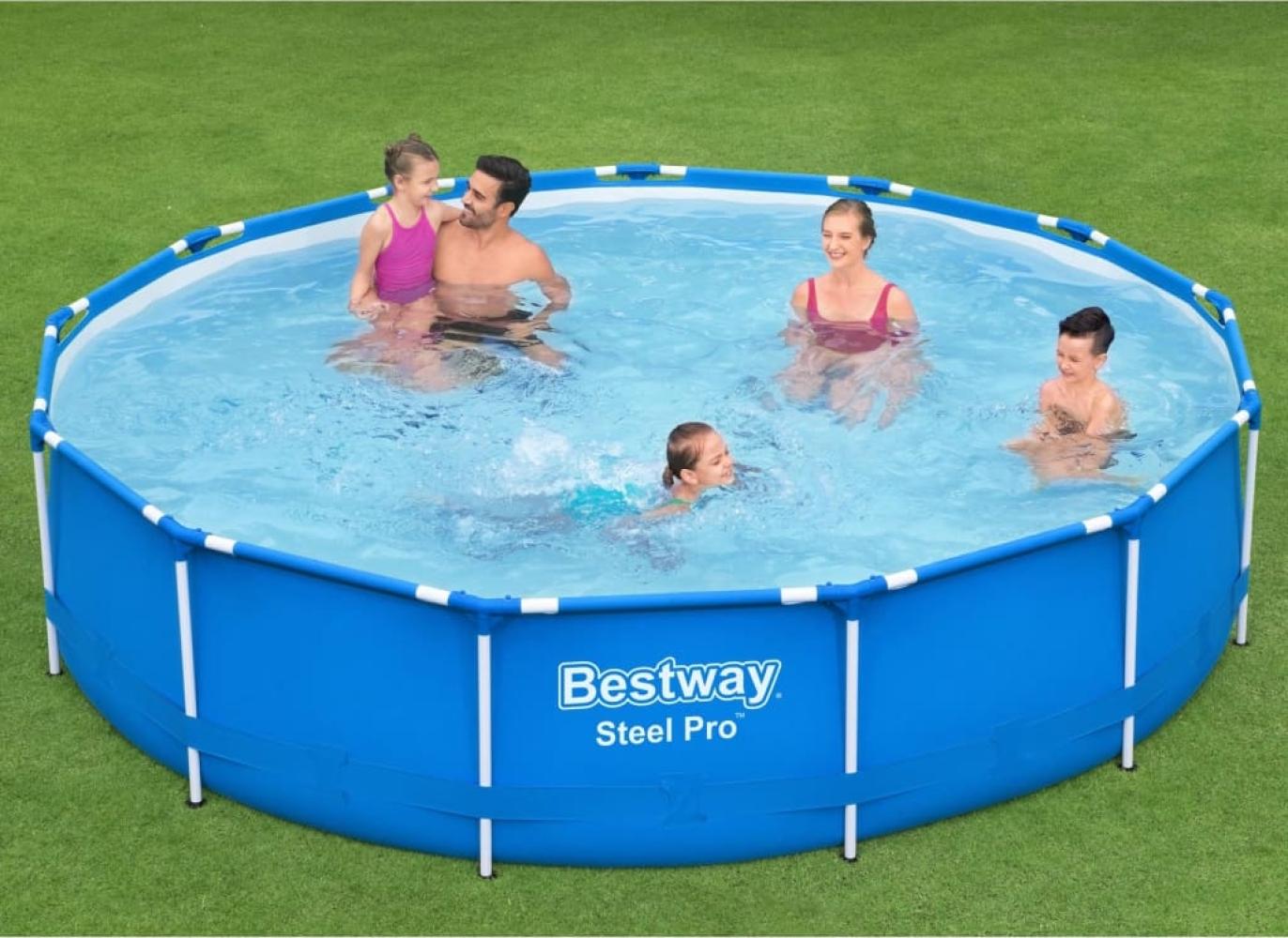 Bestway Steel Pro Frame-Pool 396x84 cm 3202618 Bild 1