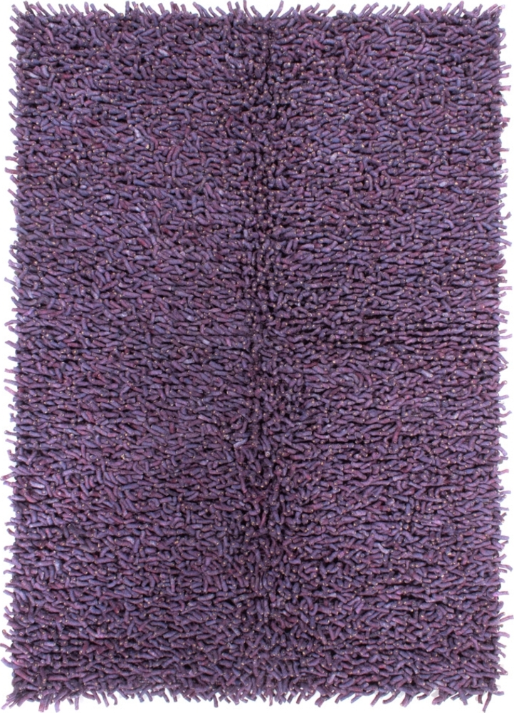 Morgenland Hochflor Teppich - 240 x 170 cm - lila Bild 1