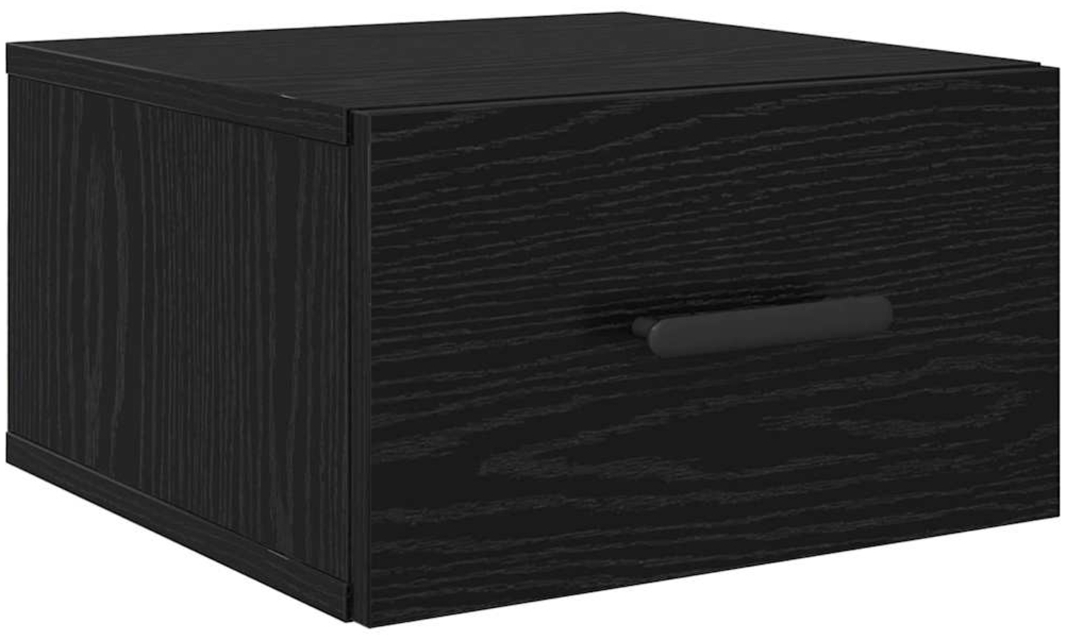 vidaXL Nachttisch Schwarz Eichen-Optik 35 x 35 x 20 cm Holzwerkstoff 882388 Bild 1