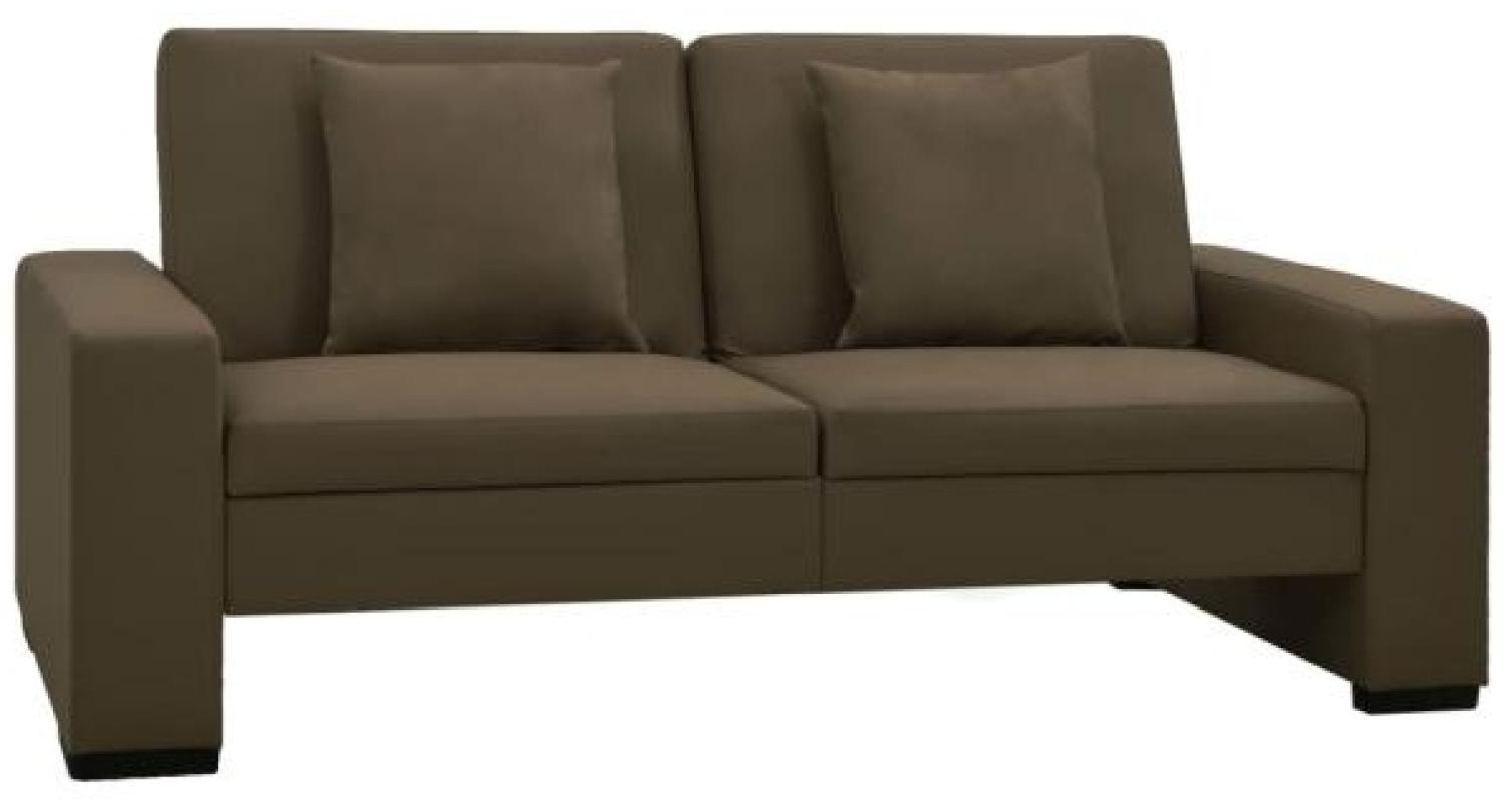 vidaXL Schlafsofa Braun Kunstleder [323617] Bild 1