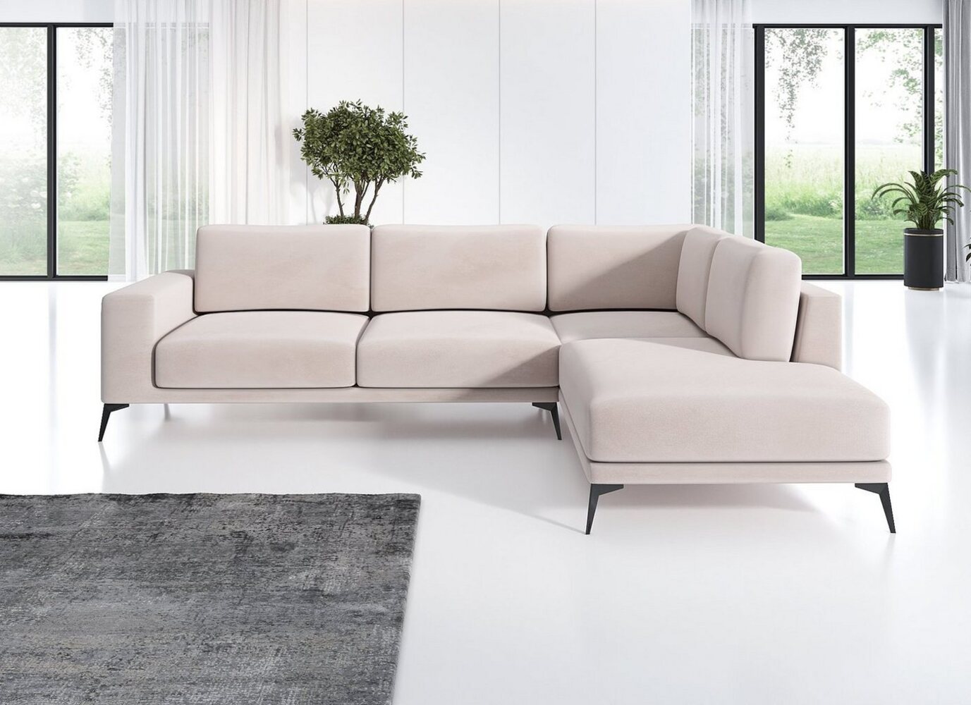 A&J MöbelLand GmbH Ecksofa ZORANO Bild 1