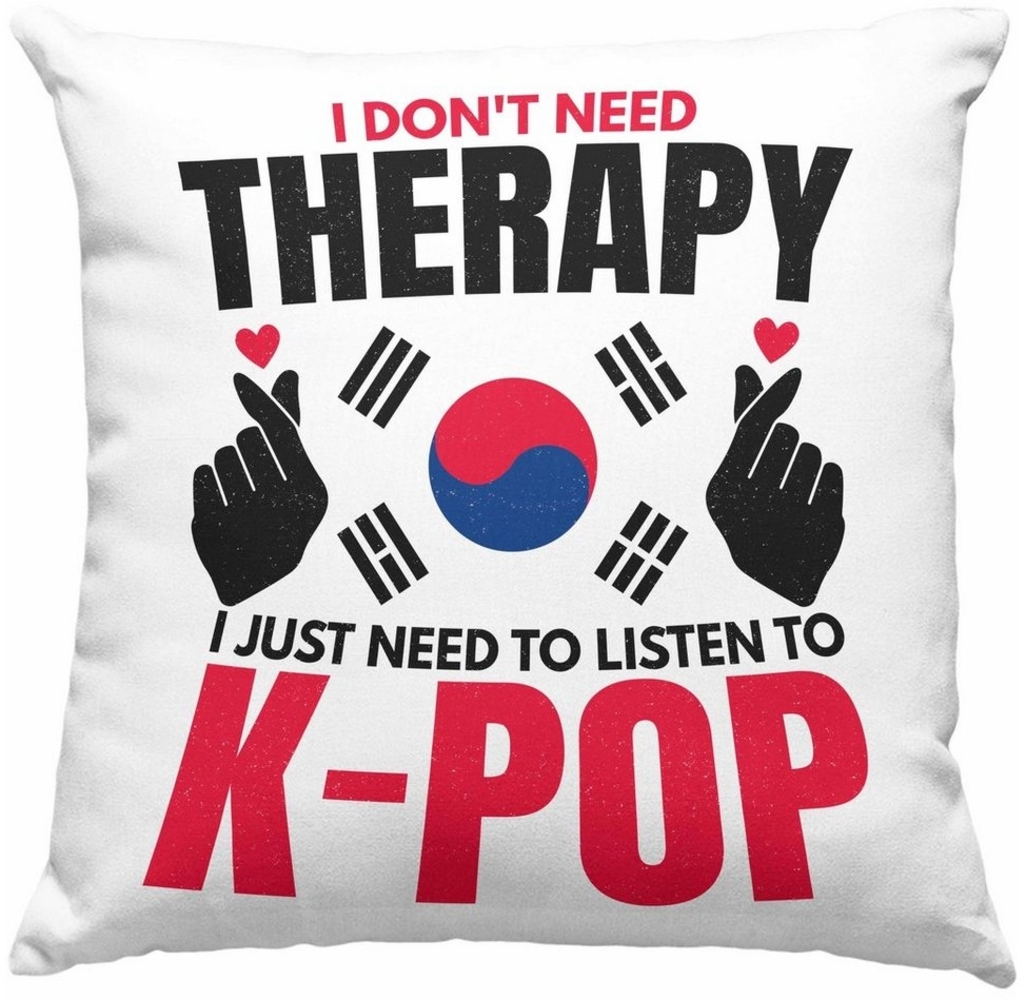 Trendation Dekokissen Trendation - K-Pop Kissen Geschenk Kpop Koreal Style Südkorea Geschenk Bild 1