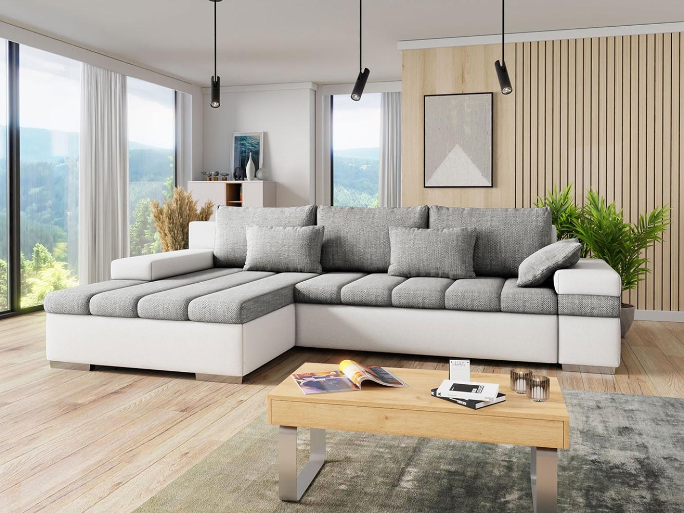 Ecksofa Bangkok, Seite: Links, Farbe: Soft 017 + Lawa 05 Bild 1