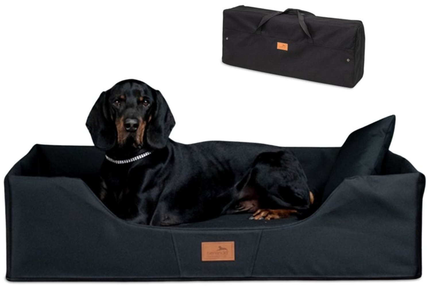 tierlando® Tierbett tierlando® COLUMBUS Orthopädisches Hundebett, Reisehundebett, Tragba, Mobiles Bett, tragbar, faltbar Bild 1