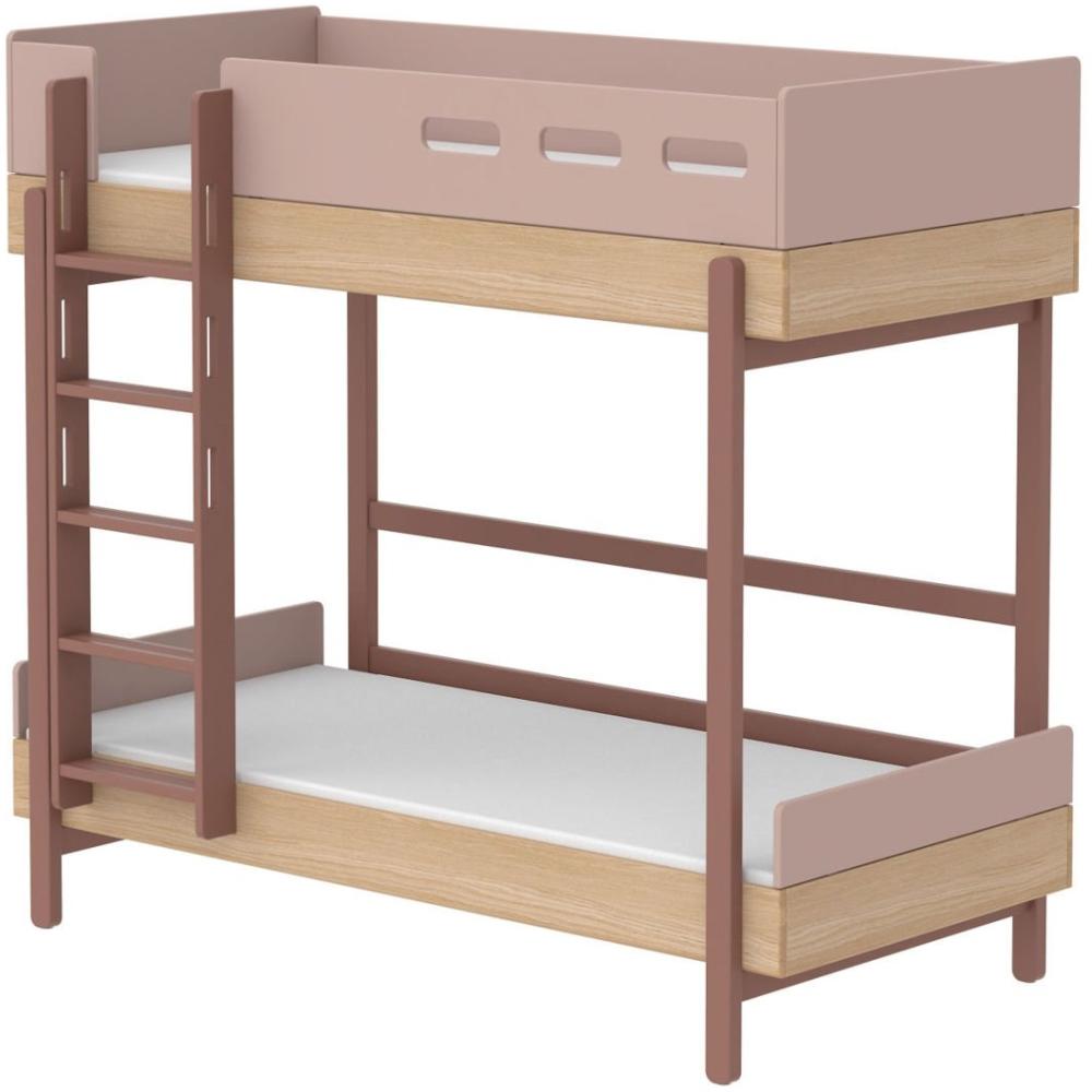 Flexa 'Popsicle' Etagenbett altrosa Bild 1