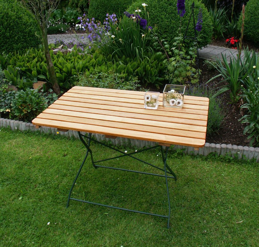 Klapptisch Holztisch Gartentisch Tisch, 110x70x72cm Bild 1