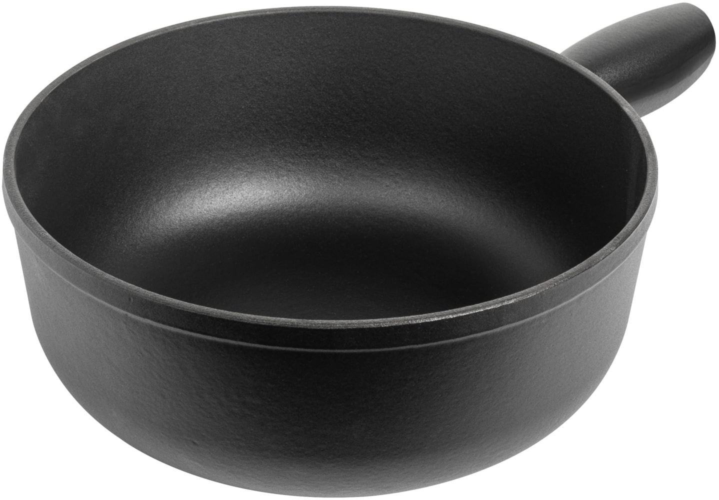 KUHN RIKON Caquelon Induktion Gusseisen schwarz matt· Ø 24 cm Bild 1