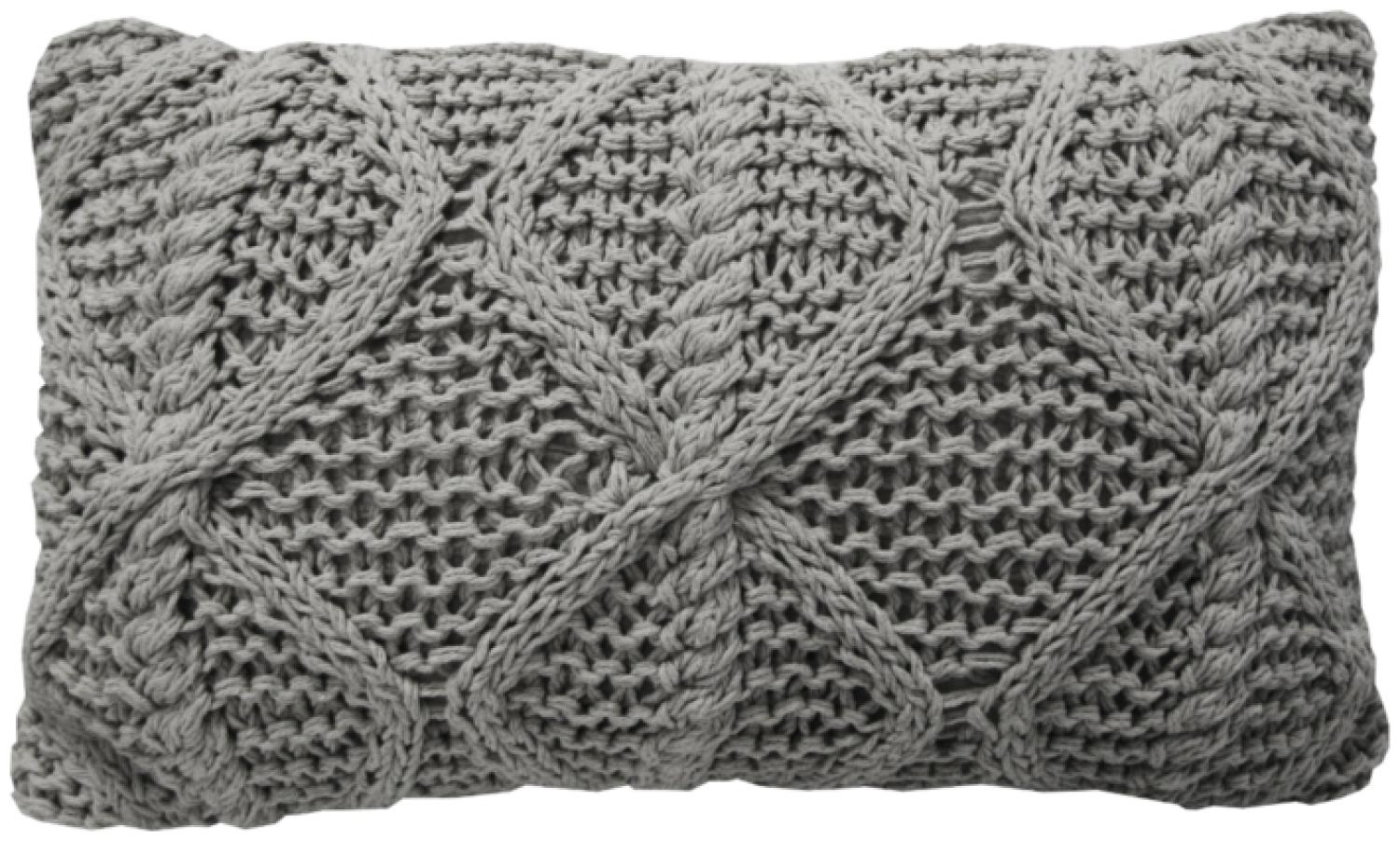 Overseas Kissen Diamond, Taupe, 30 x 50 cm Taupe Bild 1