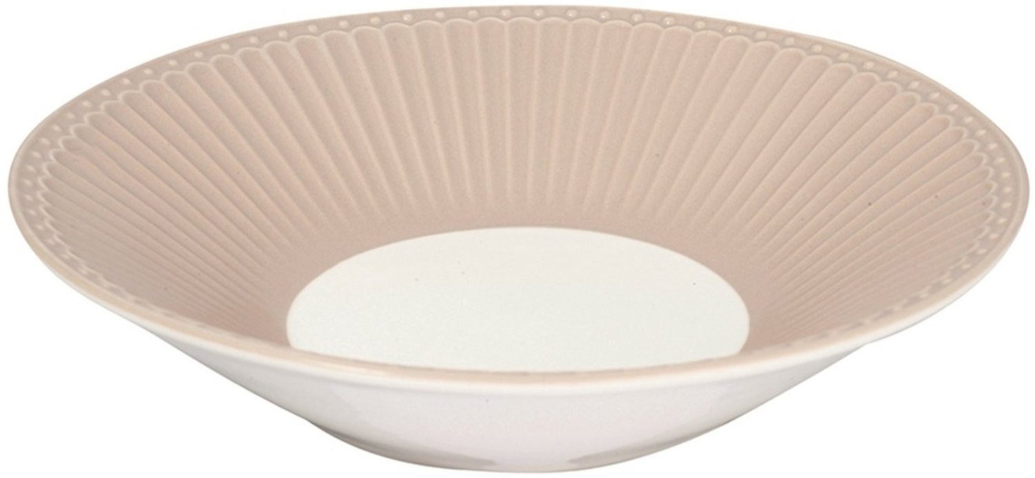 Greengate Speiseteller Alice Pastateller creamy fudge 23 cm Bild 1