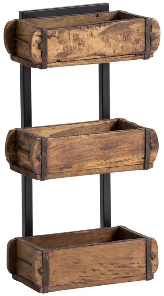 Wandregal Ziegelform 3er Bild 1