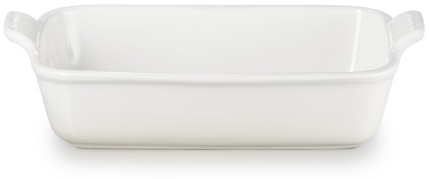 LeCreuset Auflaufform rechteckig 32cm Tradition | Meringe : Meringue Bild 1