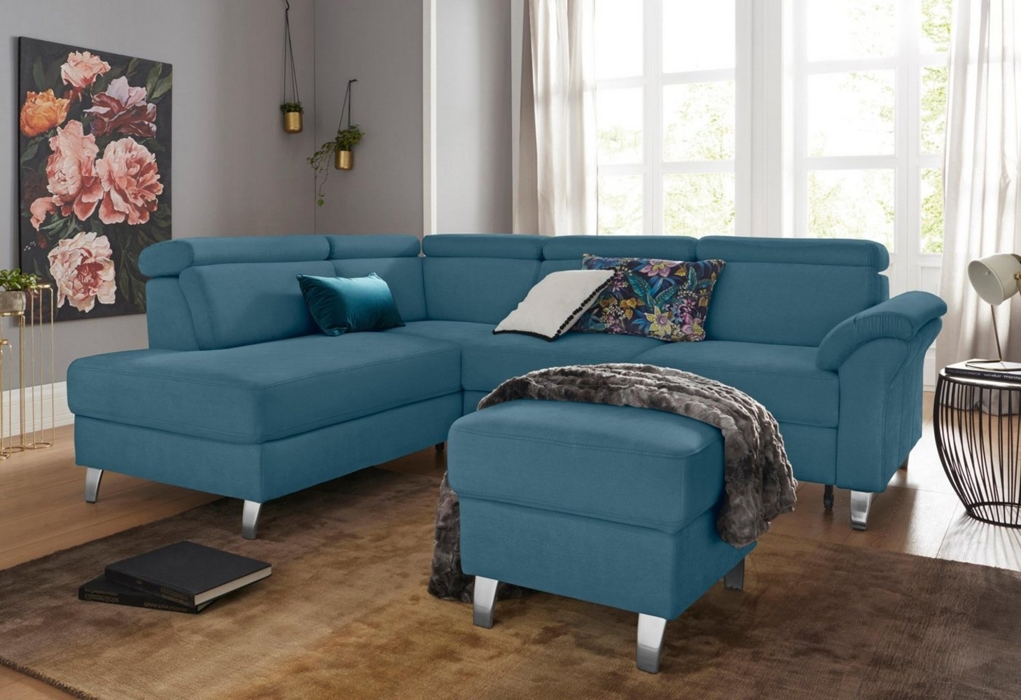 sit&more Ecksofa Arngast L-Form, inklusive Kopfteilverstellung und Federkern Bild 1