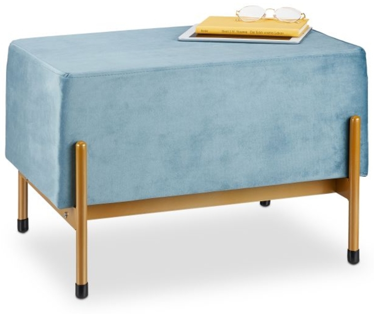 Sitzbank aus Samt Bild 1
