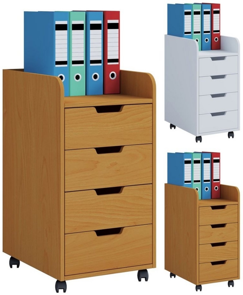 VCM Rollcontainer Rollcontainer Bürocontainer Schublade Konal Mini Bild 1