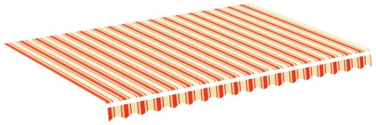 DOTMALL Markise Markisenbespannung Gelb und Orange 3,5x2,5 m Bild 1