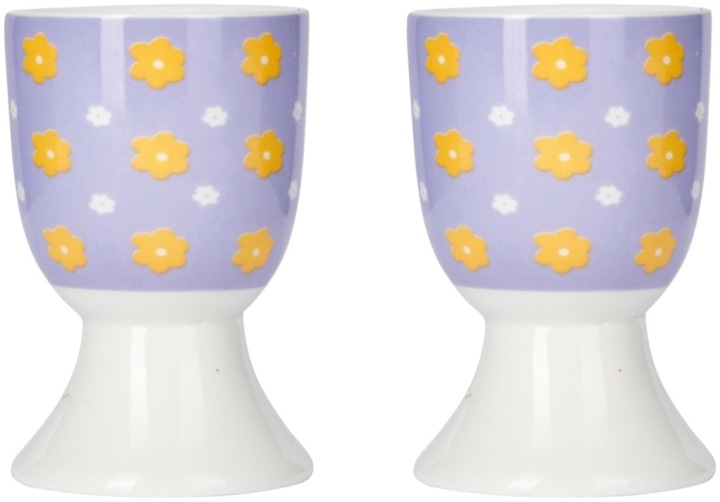 neuetischkultur 2er-Set Gänseblümchen Eierbecher Porzellan Bild 1