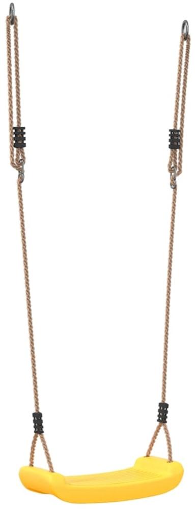 vidaXL Schaukelsitz für Kinder Verstellbar Gelb 4009274 Bild 1