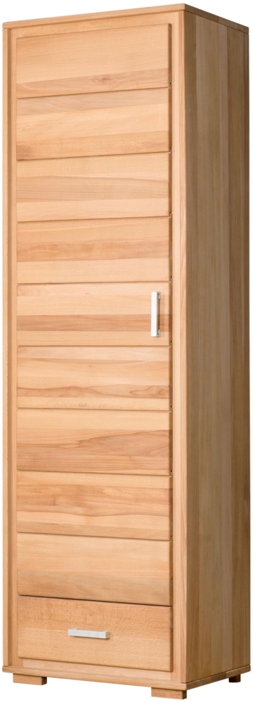 Dielenschrank Genf 1-türig - Anschlag links - Kernbuche geölt Bild 1