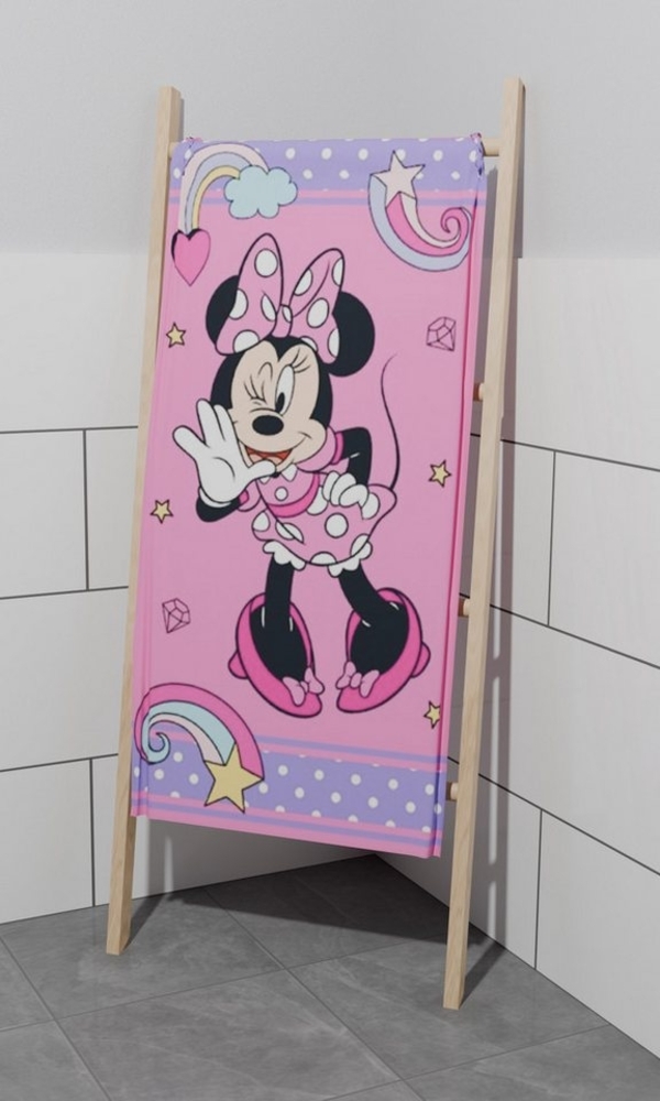 Disney Handtücher Disney Minnie Mouse Duschtuch Strandtuch Badetuch 70 x 140 cm Bild 1