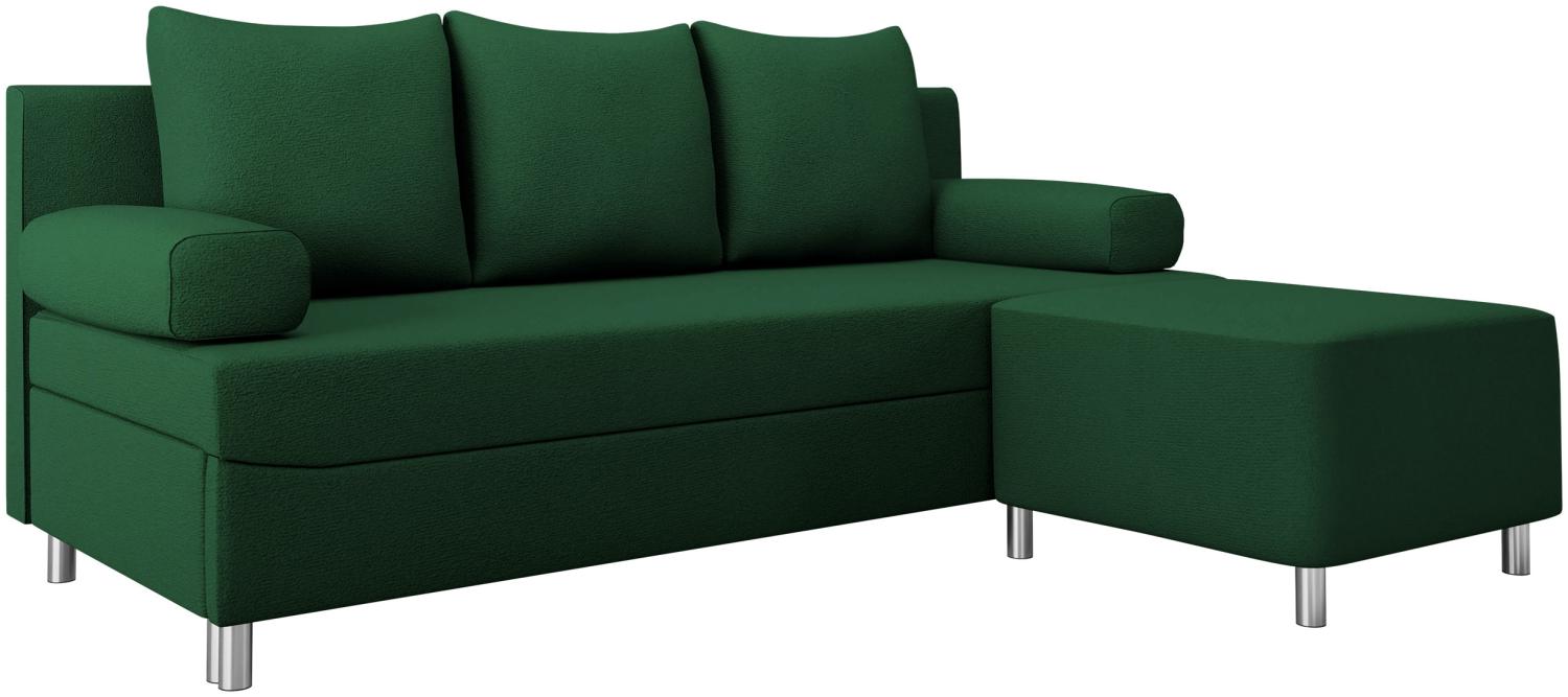 Schlafsofa Dover (Sofa mit Polsterhocker, Farbe: Manila 35) Bild 1