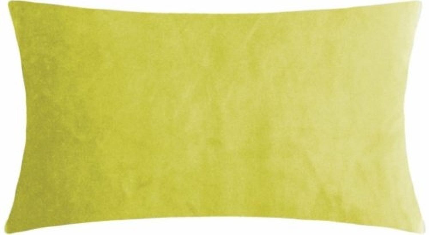 pad Kissenhülle Samt Smooth Mustard Gelb (25x50cm) 10424-E55-2550 Bild 1