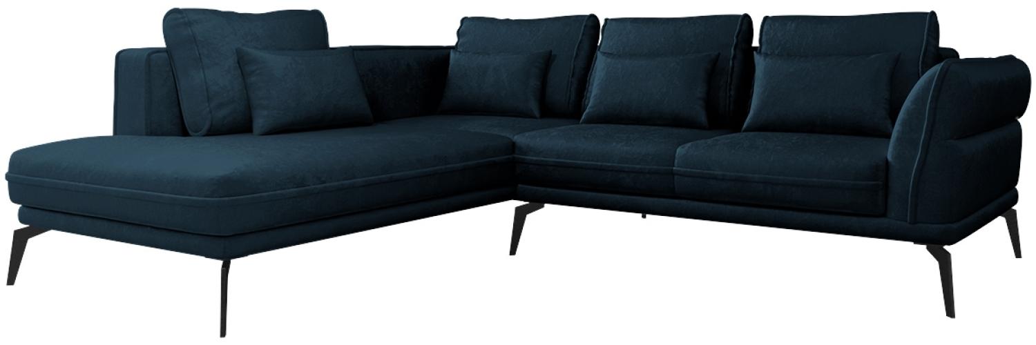 Ecksofa Bakira (Farbe: Monolith 77, Seite: Links OT-2R) Bild 1