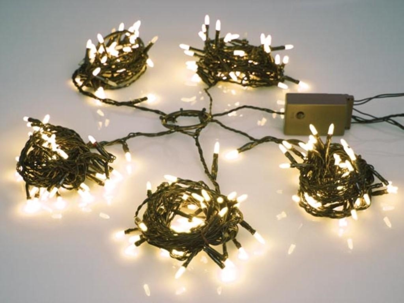 Light Creations 'Speed Light' Weihnachtsbaumbeleuchtung für Bäume bis 180 cm, Warmweiß, 24 V Bild 1