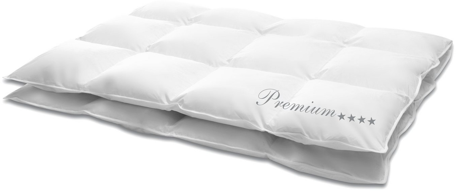 HANSKRUCHEN Daunenbettdecke Premium, Füllung: 100% Daunen, Bezug: 100% Baumwolle, allergikerfreundlich Bild 1