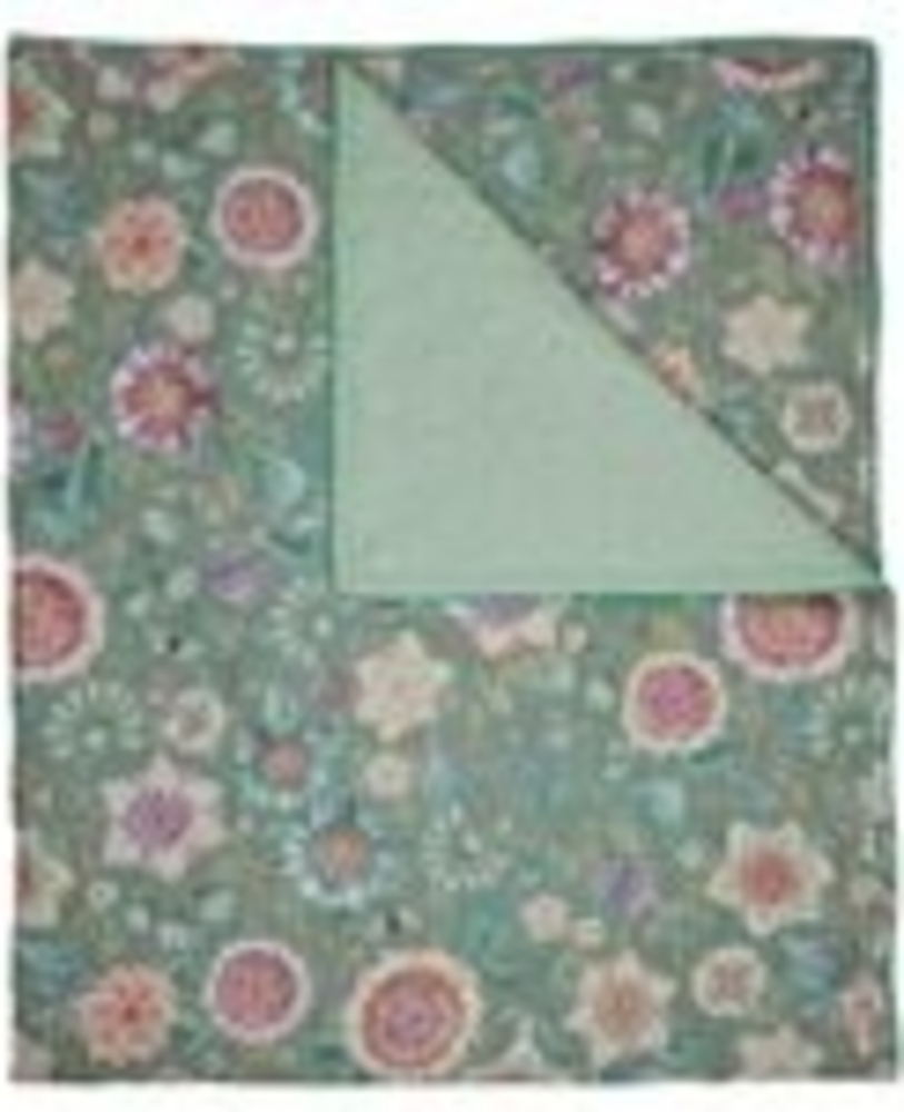 PiP Studio Tagesdecke Viva Las Flores Green 220 x 260 cm Bild 1