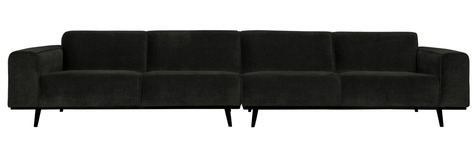 Sofa Statement XL aus gewebten Jacquard, Graphit Bild 1